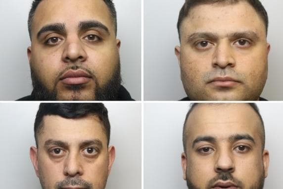Gangle Murderer Gang who shot and killed a man in 'gangland murder' jailed for total of ...