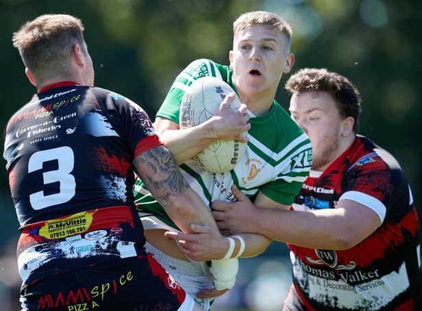 Harry Copley was a try scorer in Dewsbury Celtic's win over National Conference Division Two leaders Heworth.