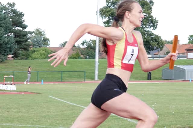 Holly Martin was a double sprint winner for Spenborough AC at a league meeting at Hull.