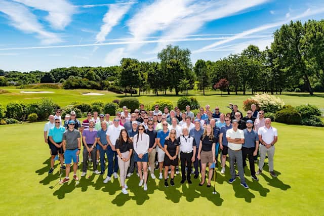 Participants at The Howarth Foundation golf day. Photo: Mark Flynn