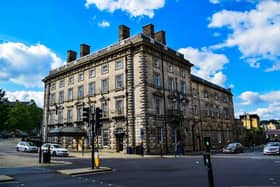 Huddersfield’s iconic George Hotel, built in the 1850s and which in 1895 was the birthplace of rugby league