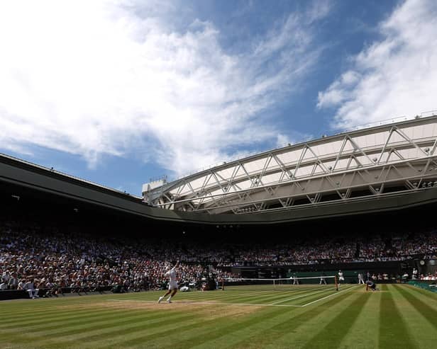Neo Hodkinson from Dewsbury has battled it out in the county and regional competition to make it to Wimbledon. Photo: Getty Images