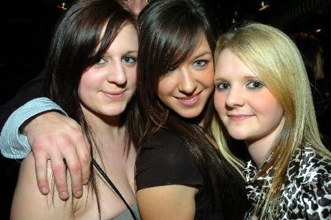 Jenna, Linzi and Rosie in The Frontier.