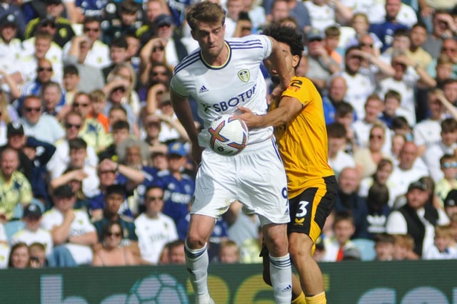 Patrick Bamford in action on his return to Premier League action with Leeds United.