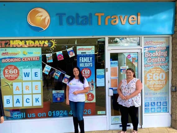 TOTAL TRAVEL: Getting ready to welcome customers back in.
