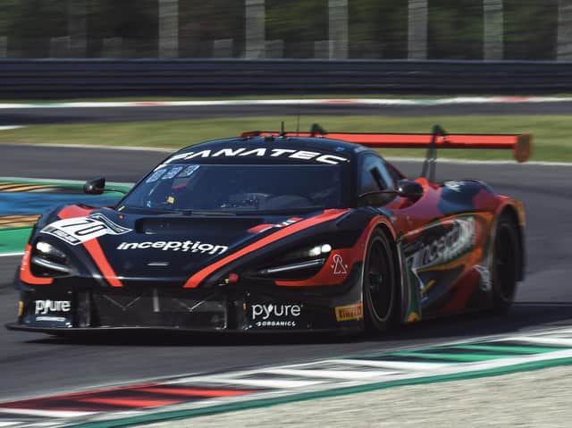 On track at Monza. Picture credit: inception racing / Optimum Motorsport. Photo by Xynamic.