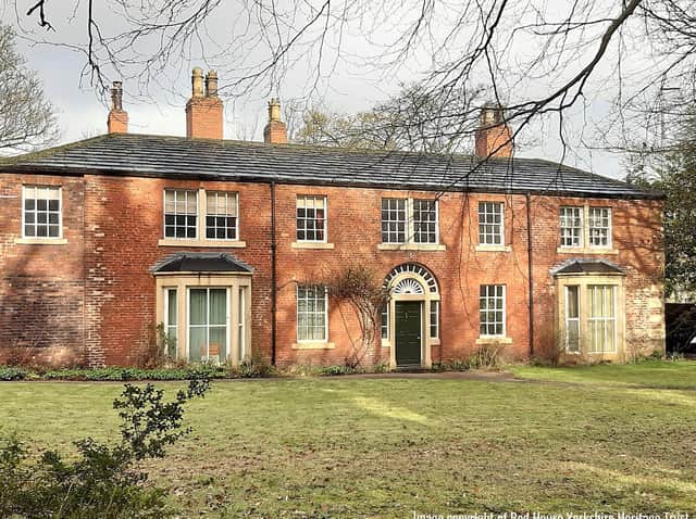 Red House, Gomersal. Photo: Red House Yorkshire Heritage Trust