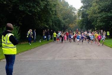A junior parkrun at Crow Nest Park, Dewsbury. A run will soon be held at Wilton Park, Batley