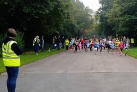 A junior parkrun at Crow Nest Park, Dewsbury. A run will soon be held at Wilton Park, Batley