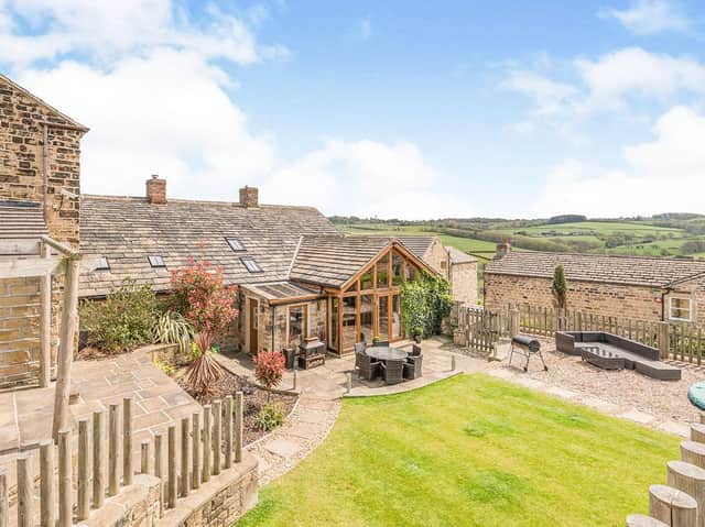 Glorious views around the West Yorkshire property