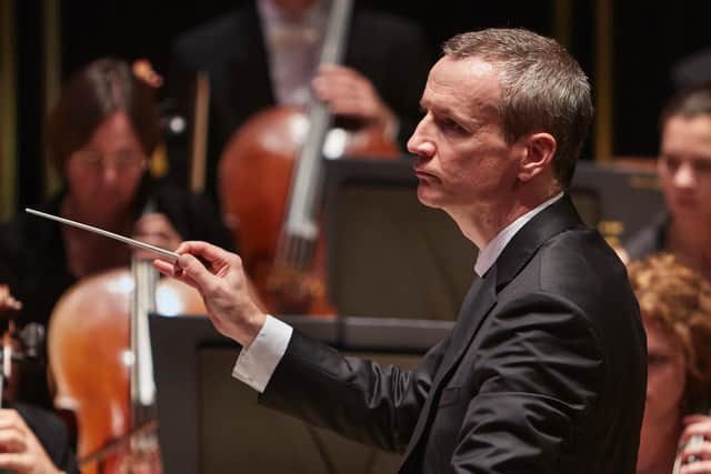 Garry Walker conducts the Orchestra of Opera North at Huddersfield Town Hall