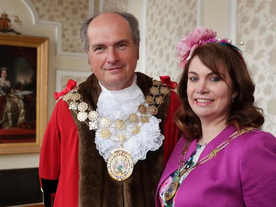 Nigel and Judith Patrick, who will be the Mayor and Mayoress of Kirklees in 2021-22