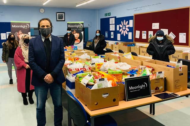 The Moonlight Trust in Dewsbury has been delivering and distributing food parcels and essential supplies to families and individuals in North Kirklees since the start of the pandemic