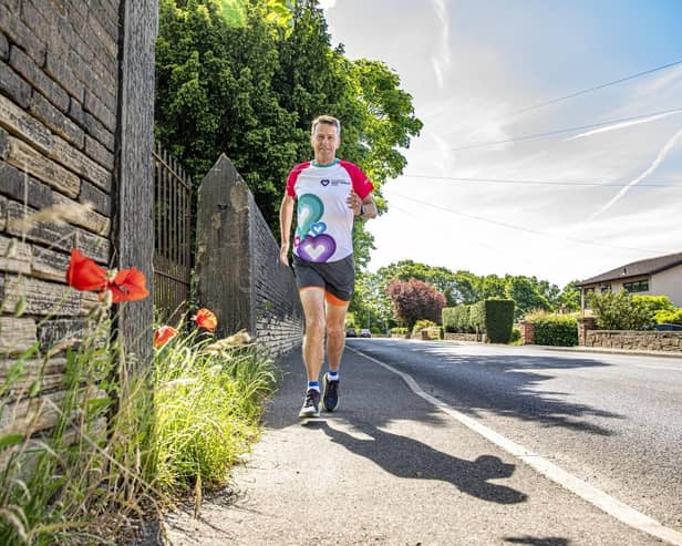 Paul Goodwin, 53, will be running a 100km ultramarathon in aid of the Children's Heart Surgery Fund, where he is chairman of trustees. Picture: Tony Johnson