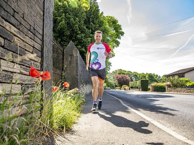 Paul Goodwin, 53, will be running a 100km ultramarathon in aid of the Children's Heart Surgery Fund, where he is chairman of trustees. Picture: Tony Johnson