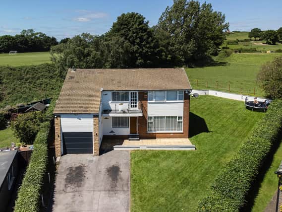 Gardens and rural surrounds with this detached family home