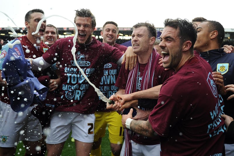 April 21st, 2014: Burnley's first promotion under Dyche. The Clarets finished runners-up to Leicester City in the Championship to climb back to the top flight. Ashley Barnes and Michael Kightly were on the scoresheet.