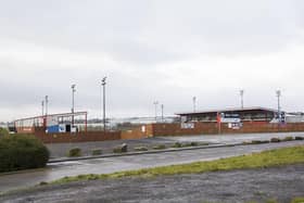 The Tetley's Stadium, home of Dewsbury Rams