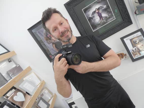 Jonathan Wall has run Photoshoot studio on Market Street in Heckmondwike for more than 20 years.