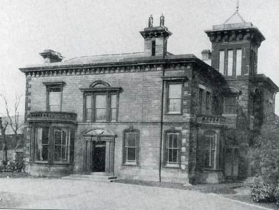 Tweedale Hall: Taken in 1940, just 20 years after it was sold by Miss Emily Tweedale and converted into Moorlands Maternity Home where many thousands of local babies were born. The house still stands today but is now a residential home.