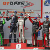 Podium finish for Inception Racing's team. Picture: FotoSpeedy