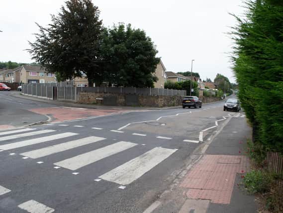 The junction of Heckmondwike Road and Church Lane, Dewsbury Moor, has been identified as one of many dangerous bits of road in the district