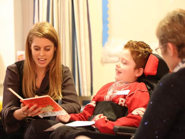 HRH Princess Beatrice on a visit to Forget Me Not Children's Hospice