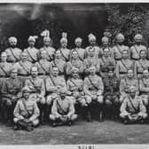 Soldiers from the British-Indian Army during the First World War