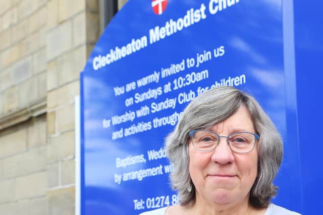 Linda Crossley, business secretary at Cleckheaton Methodist Church