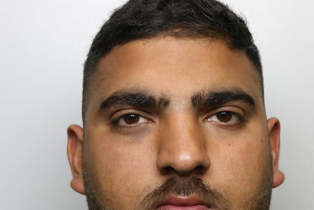Detectives have released a picture of Aftab Khan, 29, who is wanted on suspicion of kidnap. He is believed to still be in the Thornhill Lees/Dewsbury area.