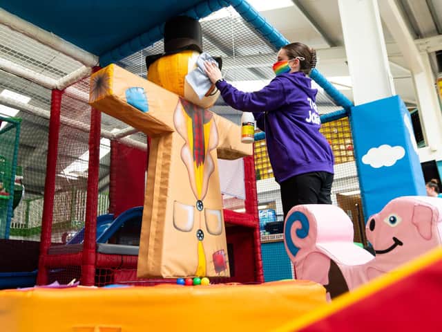 FUN TIMES: Trips to the soft play zones are back on the agenda
