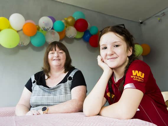 Owner Tracey King, left, and Lily Cheney, who has organised teenager meet-up groups at the Chill & Chat Cafe, Heckmondwike