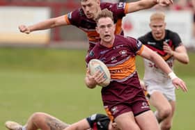 DEPARTING: Elliot Hall is set to leave Batley Bulldogs at the end of the season. Picture: Neville Wright.