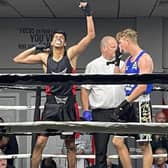 KBW boxer Zaid Maniar gets the verdict to march on to the Yorkshire finals.