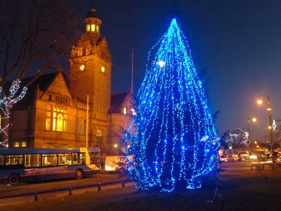 Cleckheaton Christmas lights