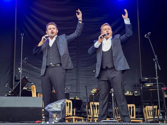 Rob Durkin and Adam Lacey, aka Forever Tenors, are looking forward to their nationwide tour