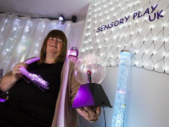 Tracey King at Sensory Space UK in Heckmondwike
