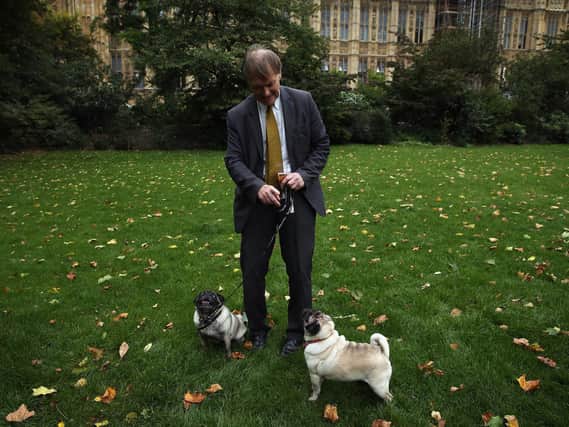 Sir David Amess MP, who was murdered at a constituency surgery in Essex earlier today. Photo: Getty Images