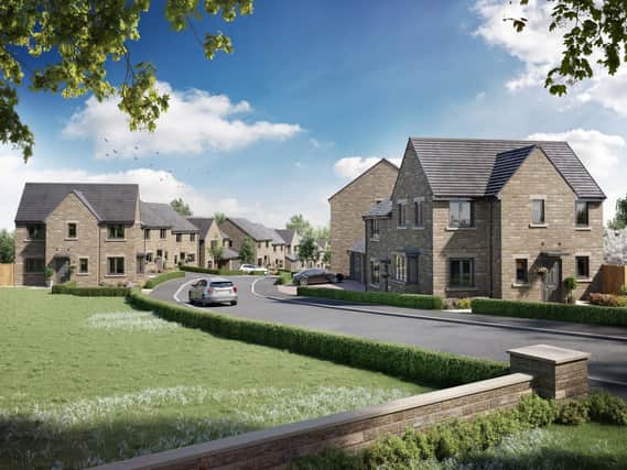 An artist's impression of the proposed development at Soothill, Batley