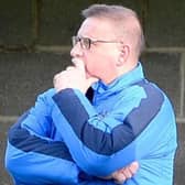 Liversedge manager Jonathan Rimmington, who was pleased the way his team played in front of a big crowd at Ossett United.