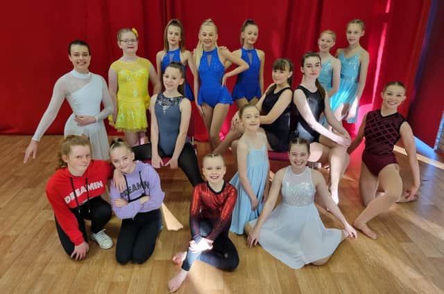 The Choreographic Cup cast at Katie Philpott School of Dance in Mirfield