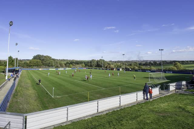 Picture by Allan McKenzie/YWNG - 29/09/18 - Sport - Football - Northern Counties East League Premier Division - Liversedge v Maltby Main, Liversedge FC, Liversedge, England - A general view, gv, of Liversedge FC's football ground.