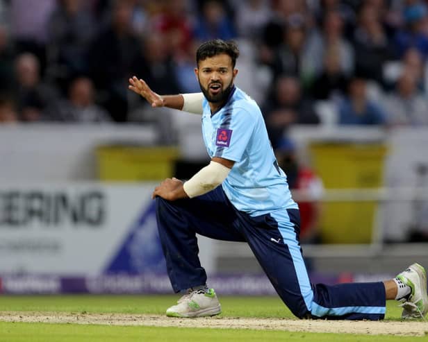 Azeem Rafiq exposed racism at Yorkshire County Cricket Club. Photo: Getty Images