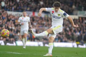 Dan James, who scored his first goal in a Leeds United shirt in the game at Tottenham Hotspur.