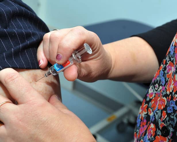 Vaccinations for care home staff