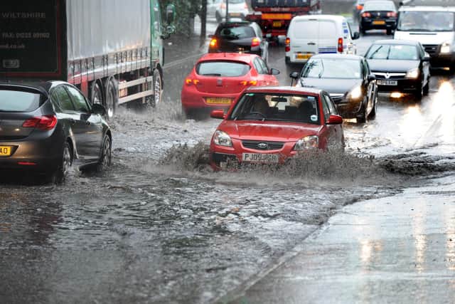 Flooding at Cooper Bridge