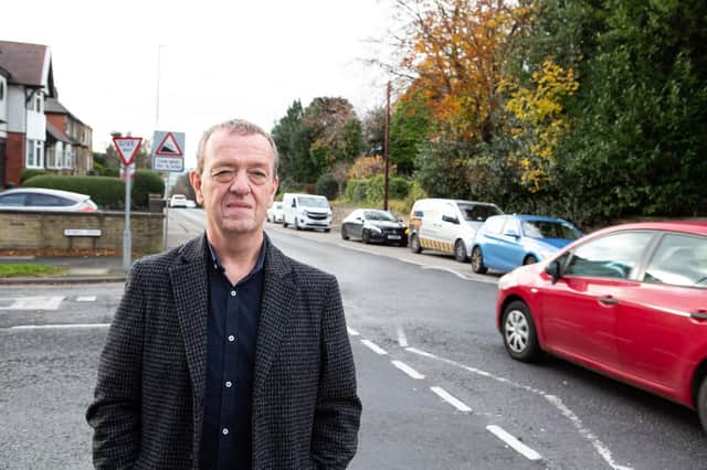 Keith Mallinson has gathered more than 600 names on a petition calling for traffic lights to be installed at the junction of Bywell Road and Leeds Road in Dewsbury