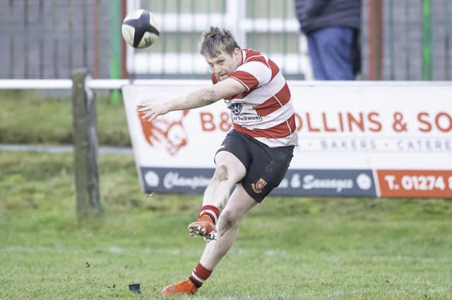 Dale Breakwell kicked Cleckheaton's only conversion in their defeat at Pocklington.