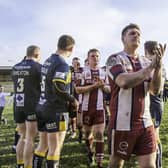 Thornhill Trojans players after their Challenge Cup game against semi-professional Doncaster last time they were in the competition. They will be looking for another big game in 2022.
