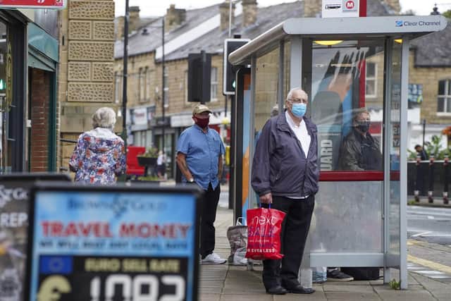 NEW RULES: Shoppers wearing masks in Batley